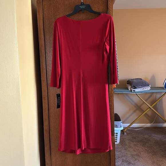 Red Chaps Dress size large - Picture 4 of 6